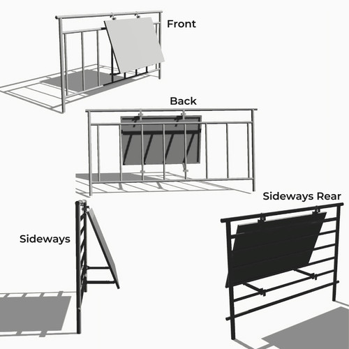 Balcony Solar Panel Tilt Rack