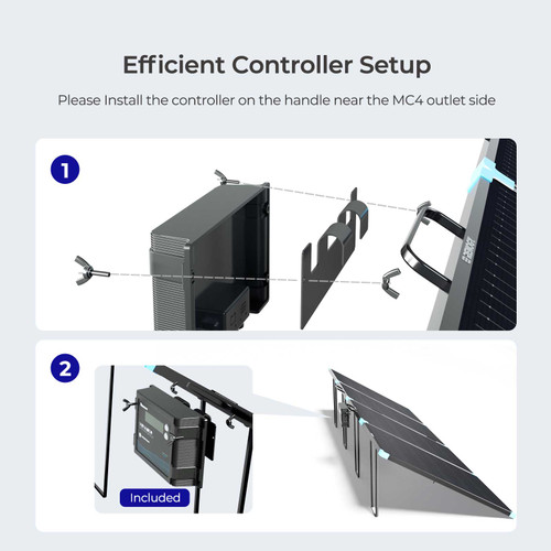 220W Lightweight Portable Solar Suitcase