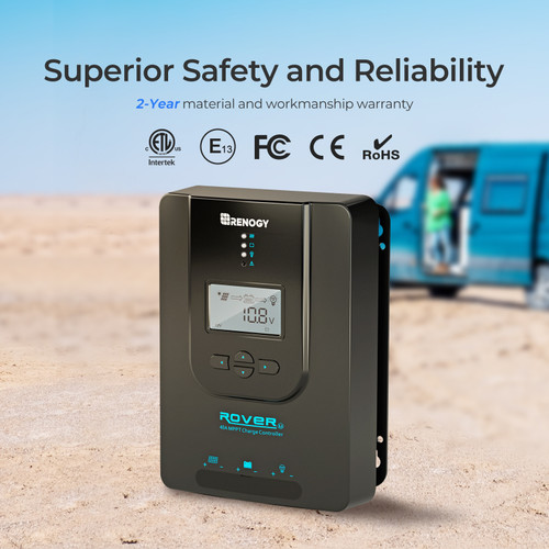 Renogy Li Rover 40 Amp MPPT Solar Charge Controller | Renogy Solar