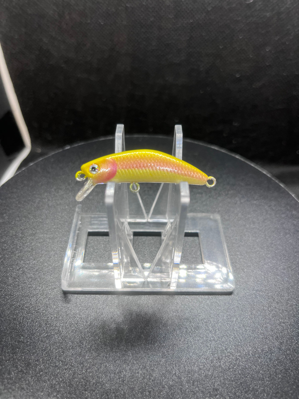 Fishhead Custom Lures Custom mini jerkbait - Rainbow Trout