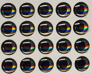 Realistic 3D Eyes - 8 mm Wind