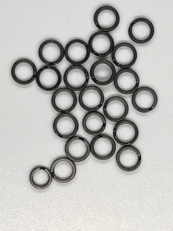 Split rings - black - choose size