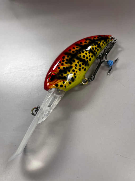 Custom Painted Lure - Rasta spotty