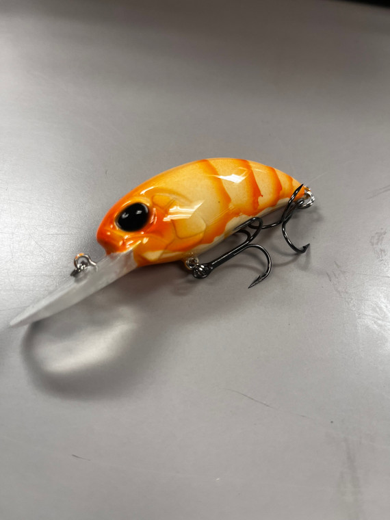 Custom Painted Lure - ghost shrimp