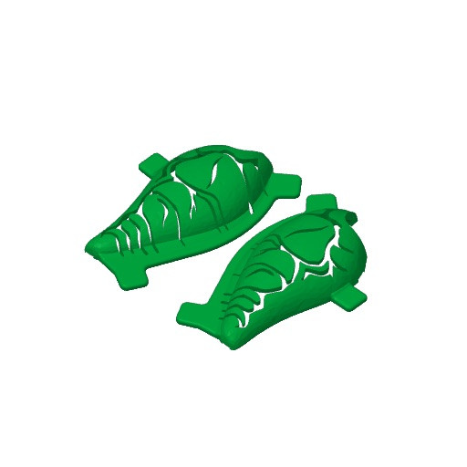 2.5 squarebill 3d stencil Real Craw