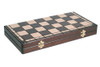 The Zorya - Unique Wood Chess Set with Chess Board & Storage, King 4 inches  Storage and chess board