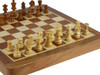 Golden Rosewood Magnetic Folding 3 in 1 Combo Set chess set 