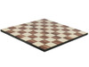 American Walnut Decoupage 14" Chess Board with 1.75" squares 