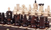  The Zhiva Chess Set, Hand crafted d Wooden Chess Pieces and Chess Board with Chess Piece Storage