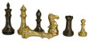 Chess Pieces: Imperator Brass Chessmen 4" King