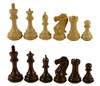 The Sultan -  Anjanwood & Boxwood Chess Pieces 3.75" King