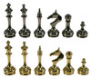 The Hathor - Brass Chess Pieces 3.75" King