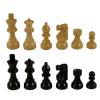 The Resilience Chess Pieces - Black & Boxwood with 3" King