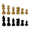 The Aurore Chess Pieces - Black and Boxwood with 3.5" King