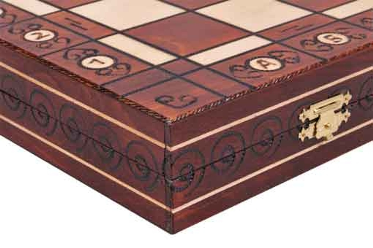 The Jarilo - Unique Wood Chess Set, Board & Storage