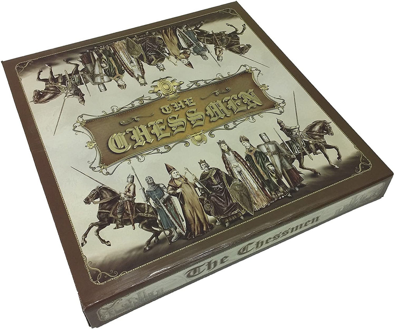 Themed Chess Pieces: Camelot Busts Chessmen On Acrylic Bases  gift box