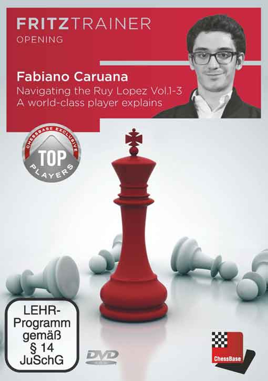 Navigating the Ruy Lopez with Fabiano Caruana (3 Volume Set) - Chess Opening Software Download