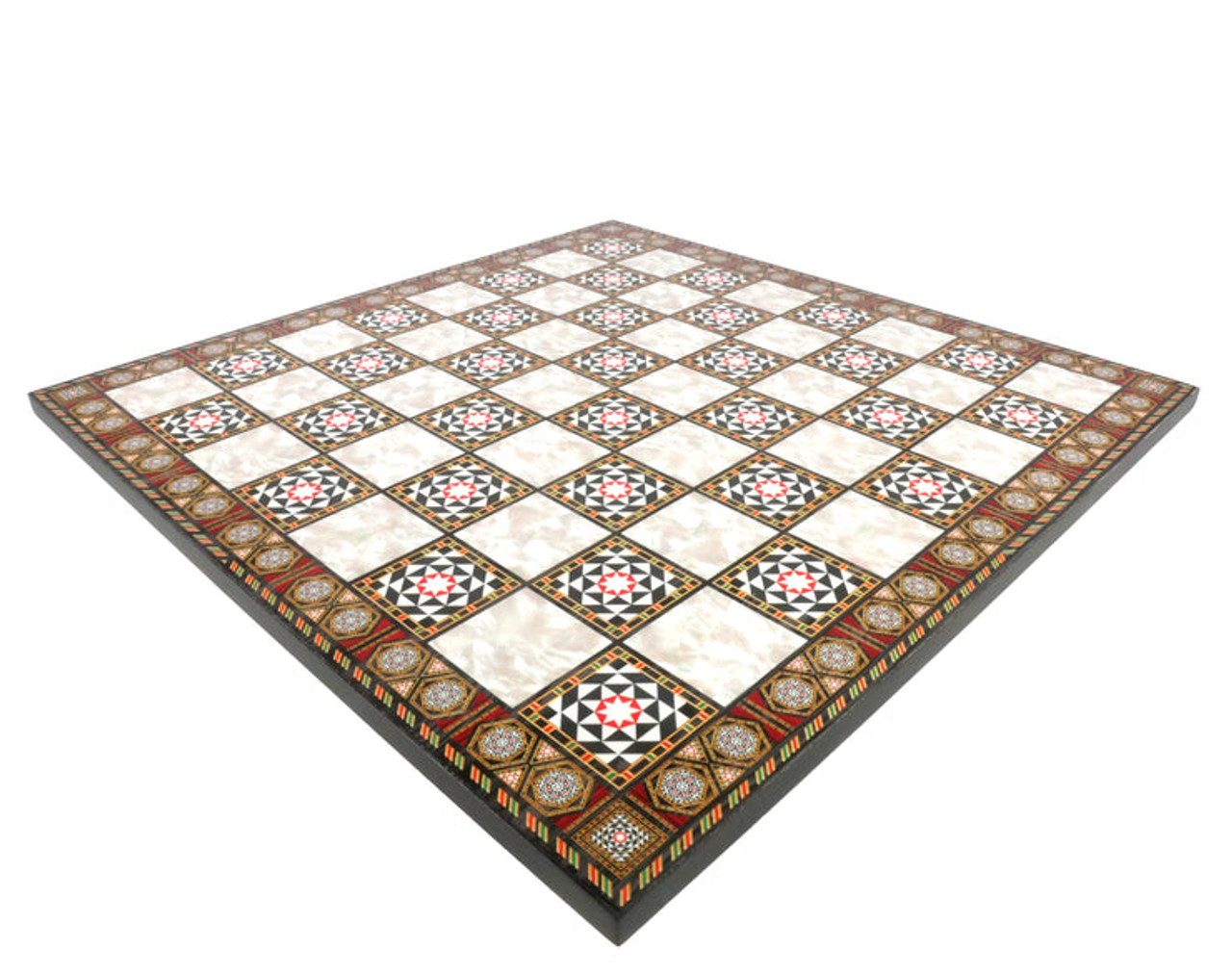 Chess Board: Mosaic Decoupage Design 1.5" Squares