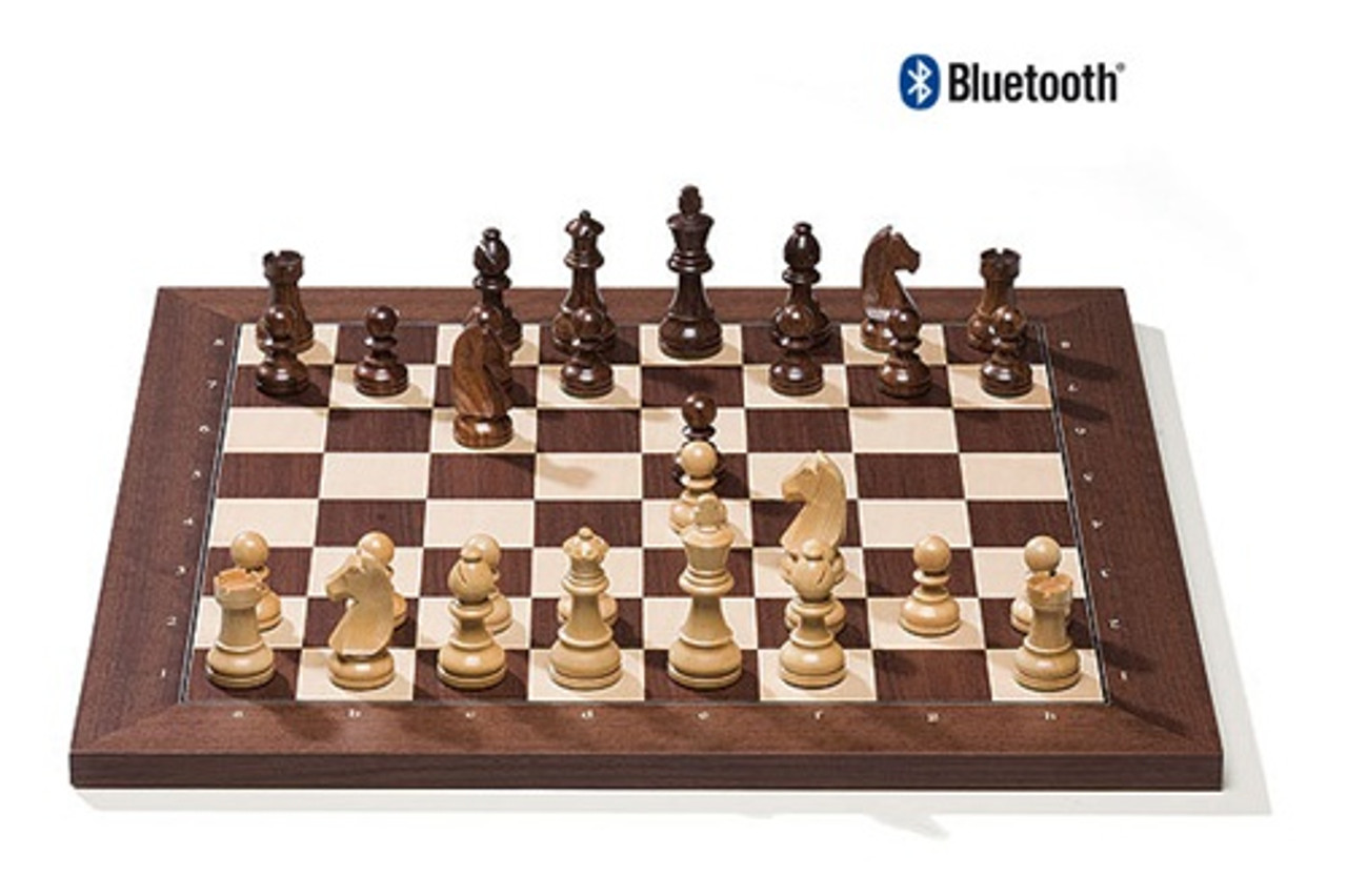 Electronic Chess Board - DGT Rosewood USB Chessboard (No Chess Pieces)