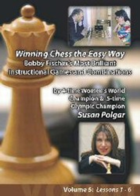 Susan Polgar, 5 Bobby Fischer's Most Brilliant Instructional Games Chess DVD