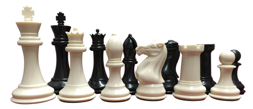 Standard Tournament Chess Set  pieces