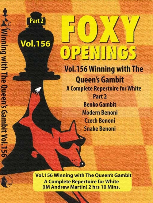 Foxy 156: Winning with the Queens Gambit (Part 2) - Chess Opening Video DVD