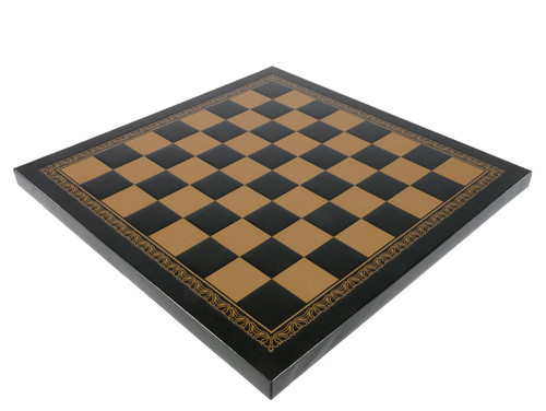 Chess Board: Faux Leather Board 1" Squares 