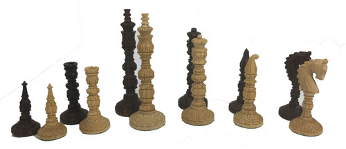 The Apus Chess Pieces - Exotic Handcrafted Chess Pieces wi