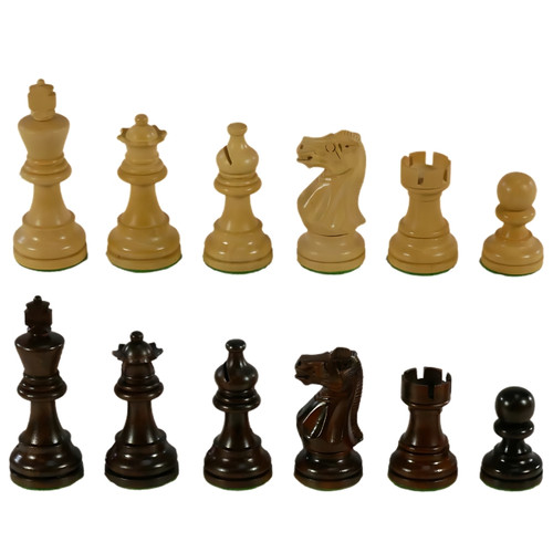 The Sentinel Chess Pieces - Anjan Wood with 3" King