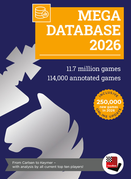  Mega Database 2026 -  UPGRADE from 2025 Chess Game Database Software 