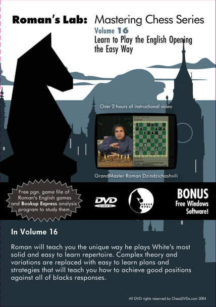 Roman's Lab 16: Play the English Opening the Easy Way - Chess Opening Video Download