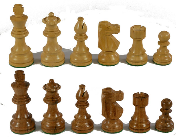 Chess Pieces: Lyon Chessmen with 3.25" King full set of pieces