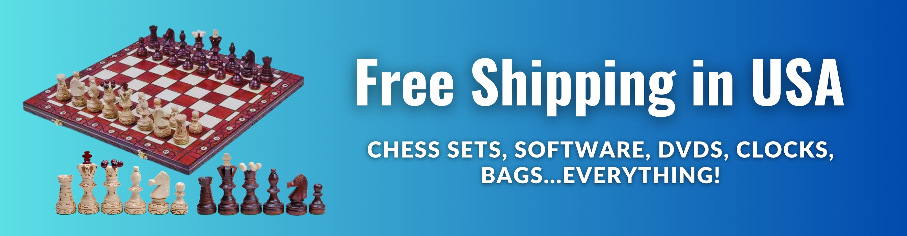 Electronic Chess, Chess Sets, Chess Software, Chess Videos and More! Free Shipping in USA | ChessCentral