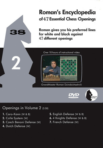 Roman's Lab 38: Encyclopedia of Chess Openings (Vol. 2) - Chess Opening ...
