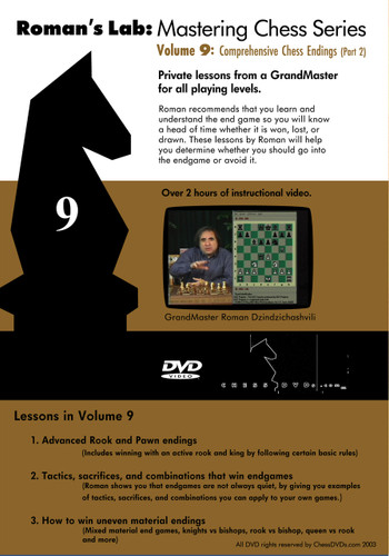 Roman's Lab: Mastering Chess Series on DVD Comprehensive Chess Endings ...