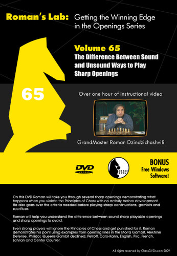 Roman's Lab 65: Sound and Unsound Openings - Chess Opening Video Download
