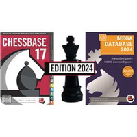  ChessBase 17 Mega Package, 2024 Edition - Database Management Software Download