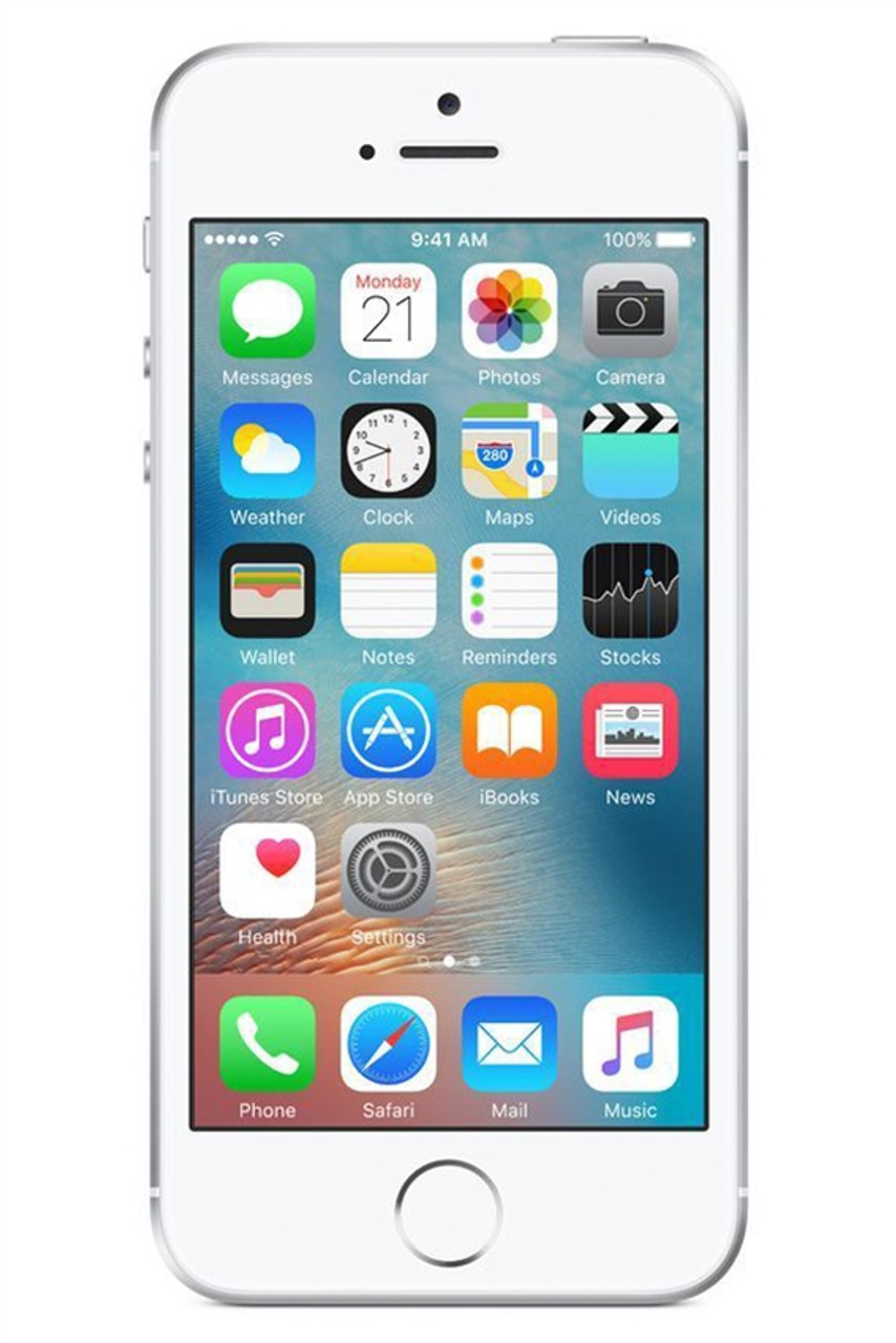 Apple iPhone SE 32GB simフリー Wholesale APPLE IPHONE SE 32GB SILVER WHITE GSM UNLOCKED - A