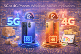 5G vs 4G Phones: Wholesale Market Implications