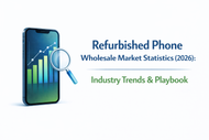 Refurbished Phone Wholesale Market Statistics (2026): Industry Trends & Playbook