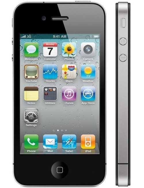 APPLE IPHONE 4 16GB BLACK VERIZON / PAGEPLUS