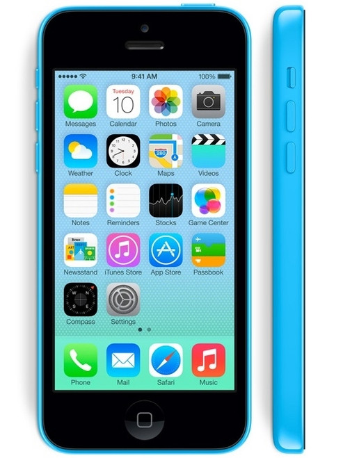 APPLE IPHONE 5C 16GB BLUE AT&T 4G LTE UNLOCKED-1
