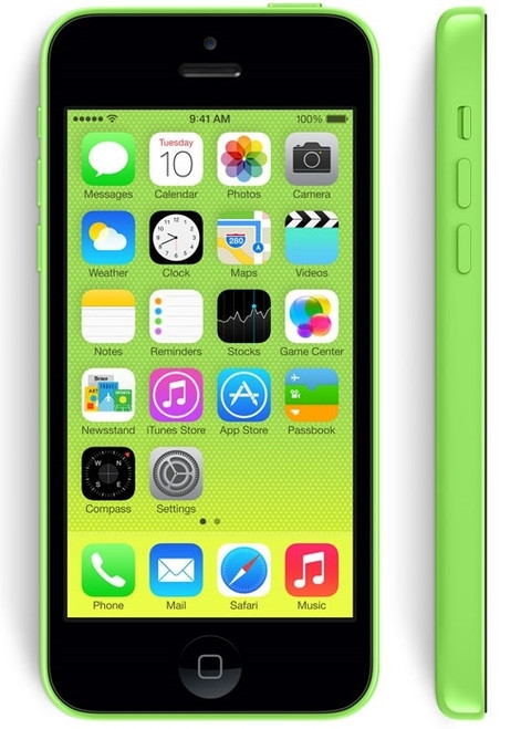 APPLE IPHONE 5C 16GB GREEN AT&T 4G LTE UNLOCKED-1