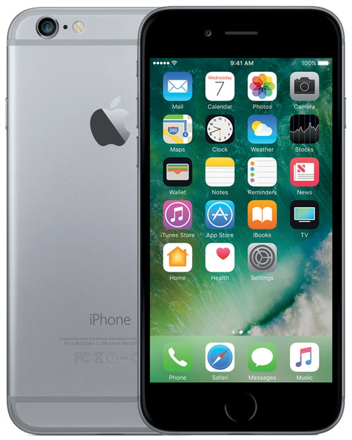 APPLE IPHONE 6 16GB SPACE GRAY 4G LTE GSM UNLOCKED A-STOCK