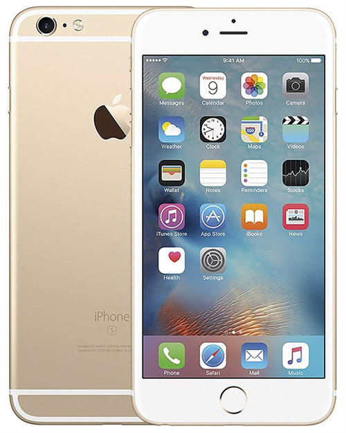 APPLE IPHONE 6S PLUS 16GB GOLD 4G LTE GSM UNLOCKED FACTORY REFURBISHED