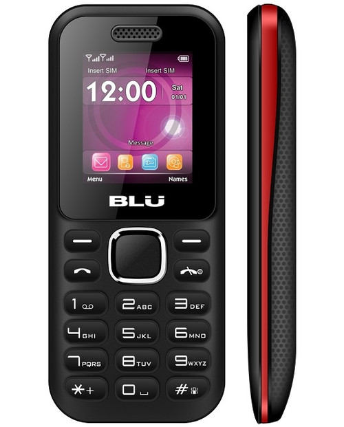 BRAND NEW BLU JENNY II T177 BLACK / RED