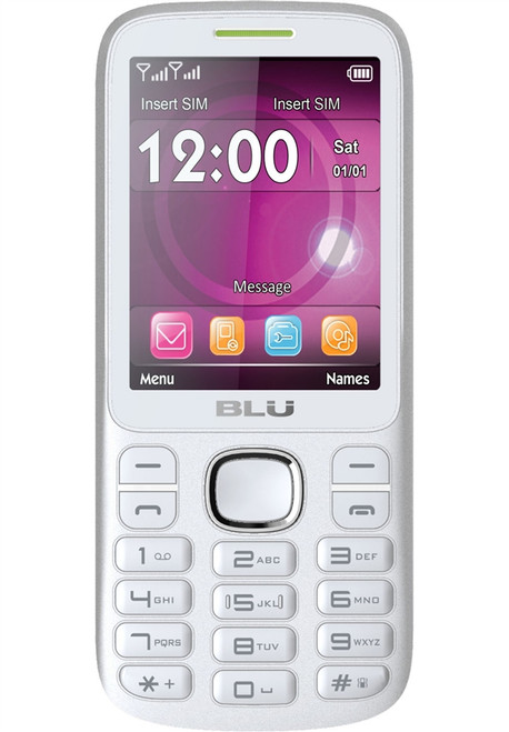 BRAND NEW BLU JENNY TV 2.8 T276T WHITE/LIME QX