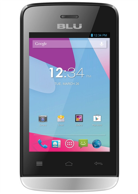 BRAND NEW BLU NEO 3.5 S310 4G WHITE CELL PHONES QX
