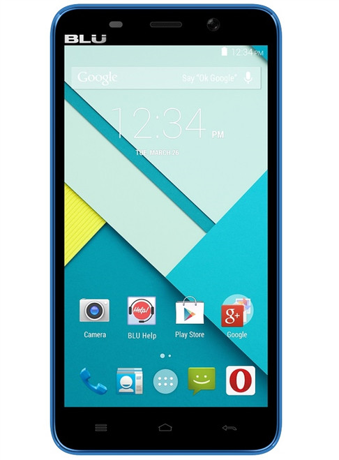 BRAND NEW BLU STUDIO 5.5C D690u 4G BLUE