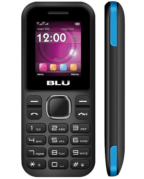 BRAND NEW BLU ZOEY Z3 Z090X BLACK / BLUE